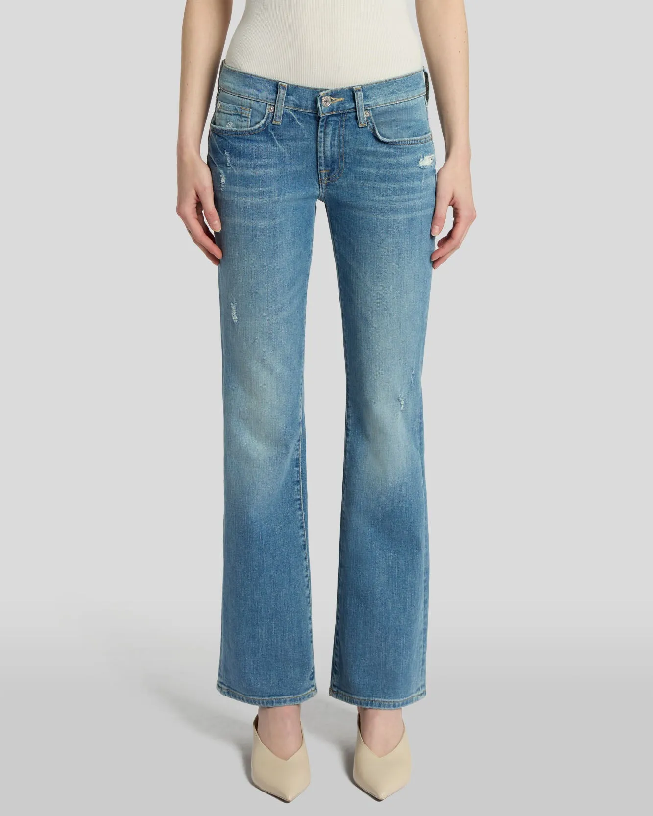 Tailorless Original Bootcut in Summer Fig sold by 7 For All Mankind product image thumbnail 3