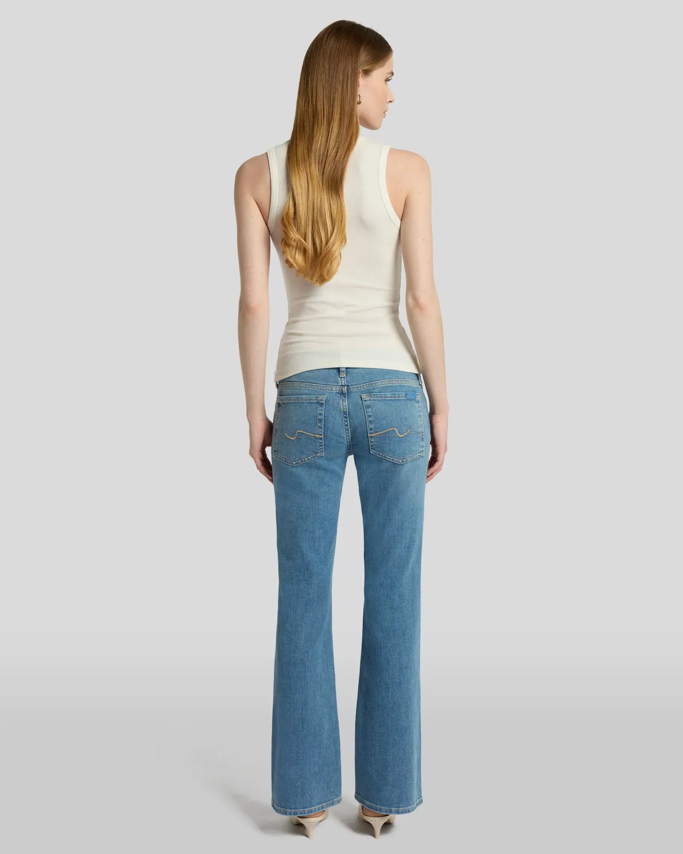 Tailorless Original Bootcut in Summer Fig sold by 7 For All Mankind product image thumbnail 5