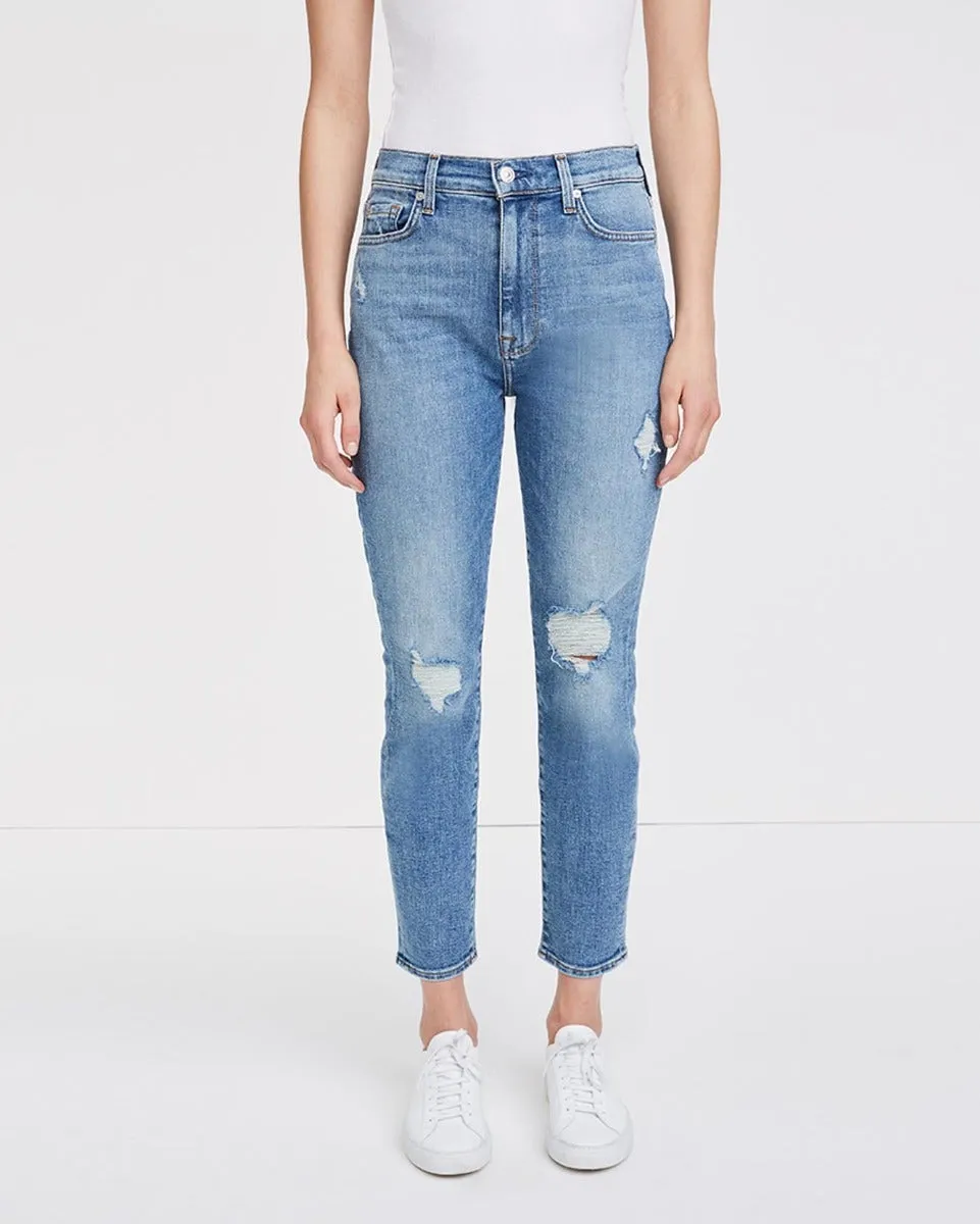 High Waist Ankle Skinny in Sloane Vintage sold by 7 For All Mankind product image thumbnail 3