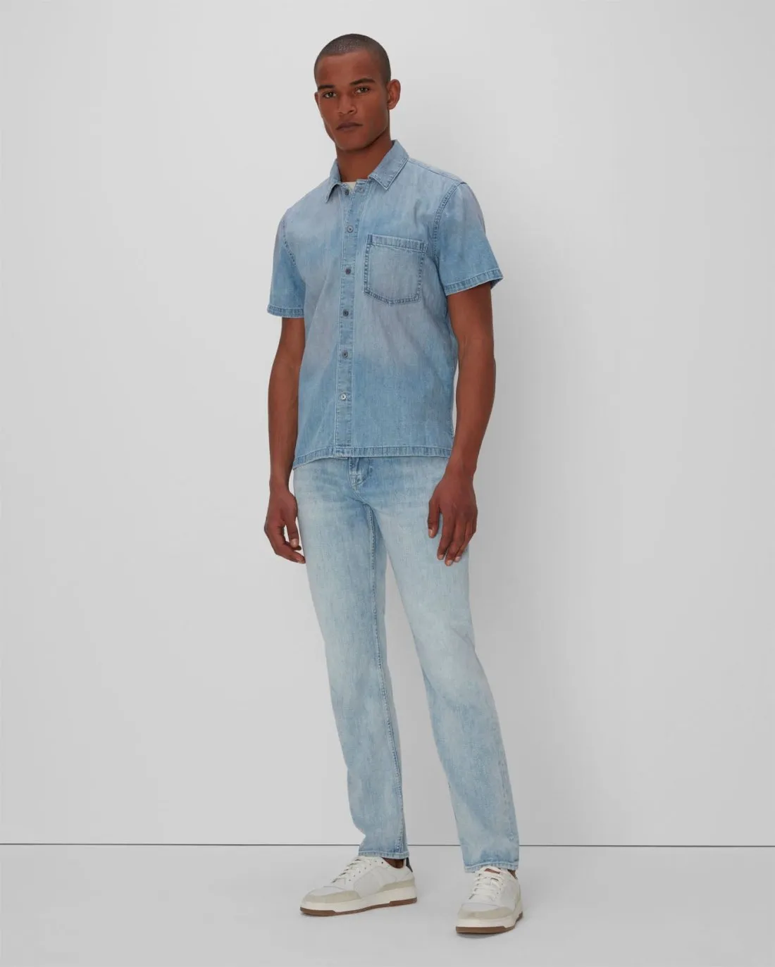 Luxe Performance Left Hand Slimmy Tapered In San Miguel sold by 7 For All Mankind