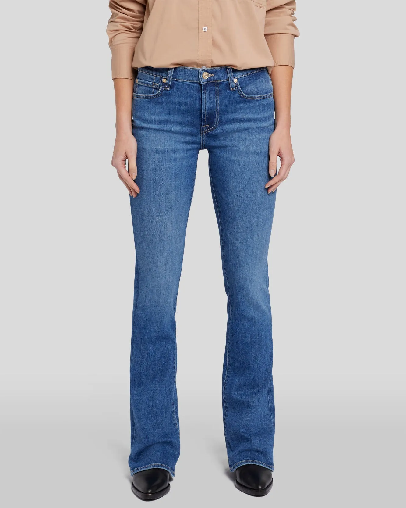 Slim Illusion Bootcut in Call Me sold by 7 For All Mankind product image thumbnail 3