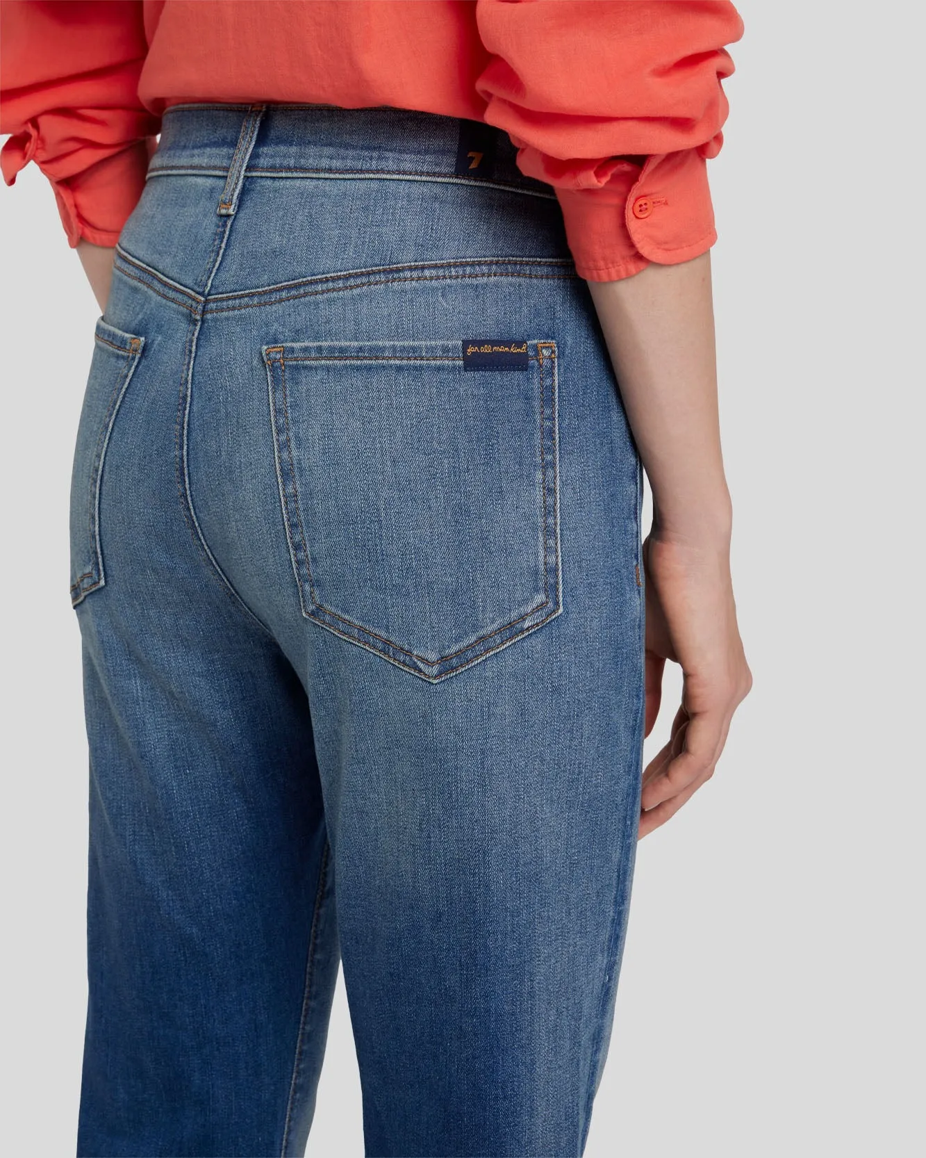 Heritage Easy Slim Ankle in Traveler sold by 7 For All Mankind product image thumbnail 5