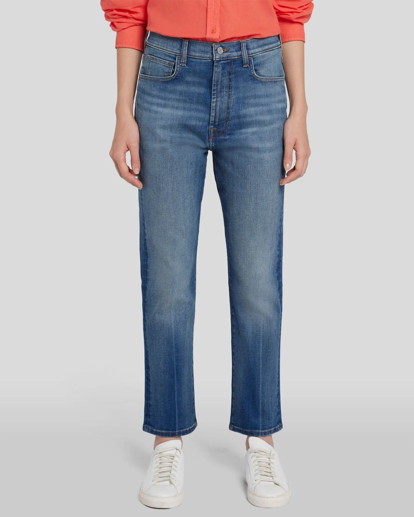 Heritage Easy Slim Ankle in Traveler sold by 7 For All Mankind product image thumbnail 2