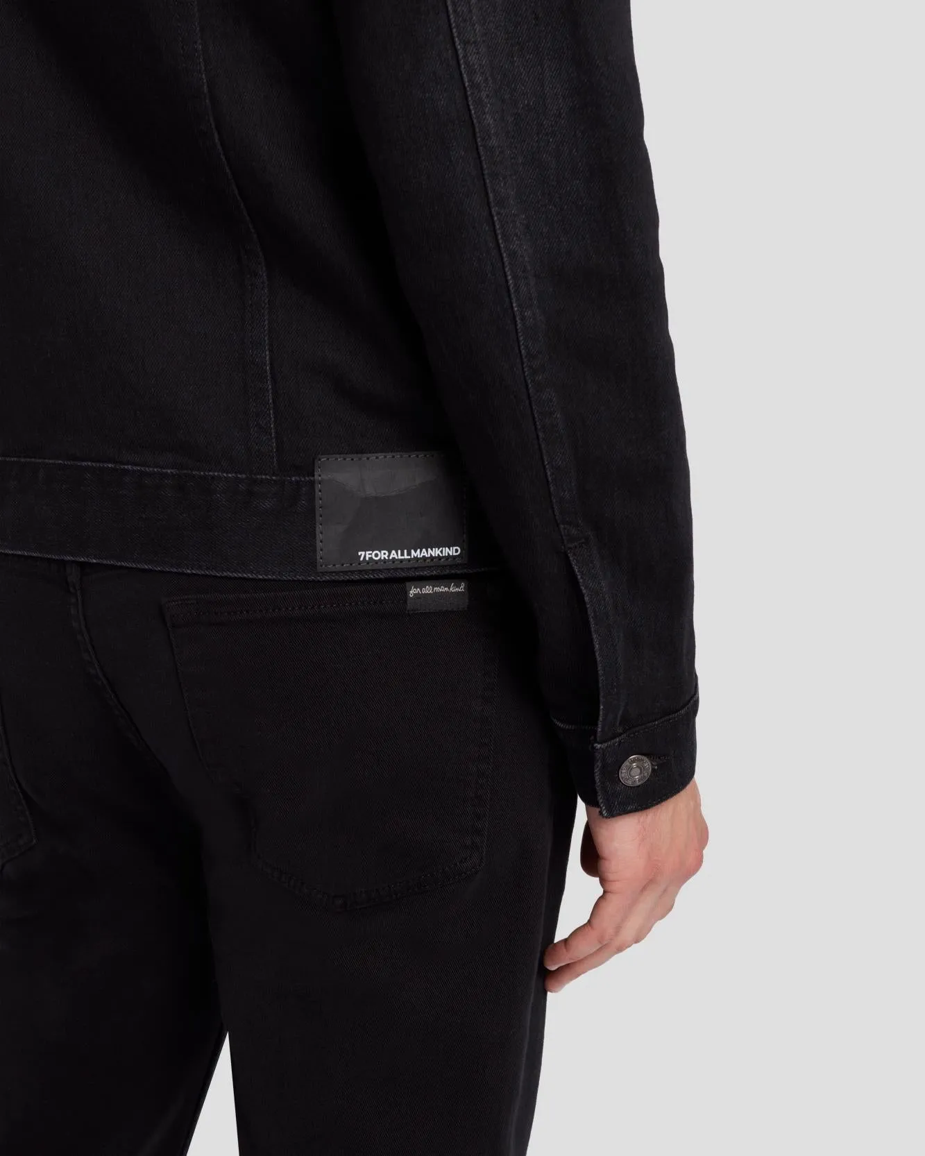 Perfect Trucker Jacket in Blindside sold by 7 For All Mankind product image thumbnail 5