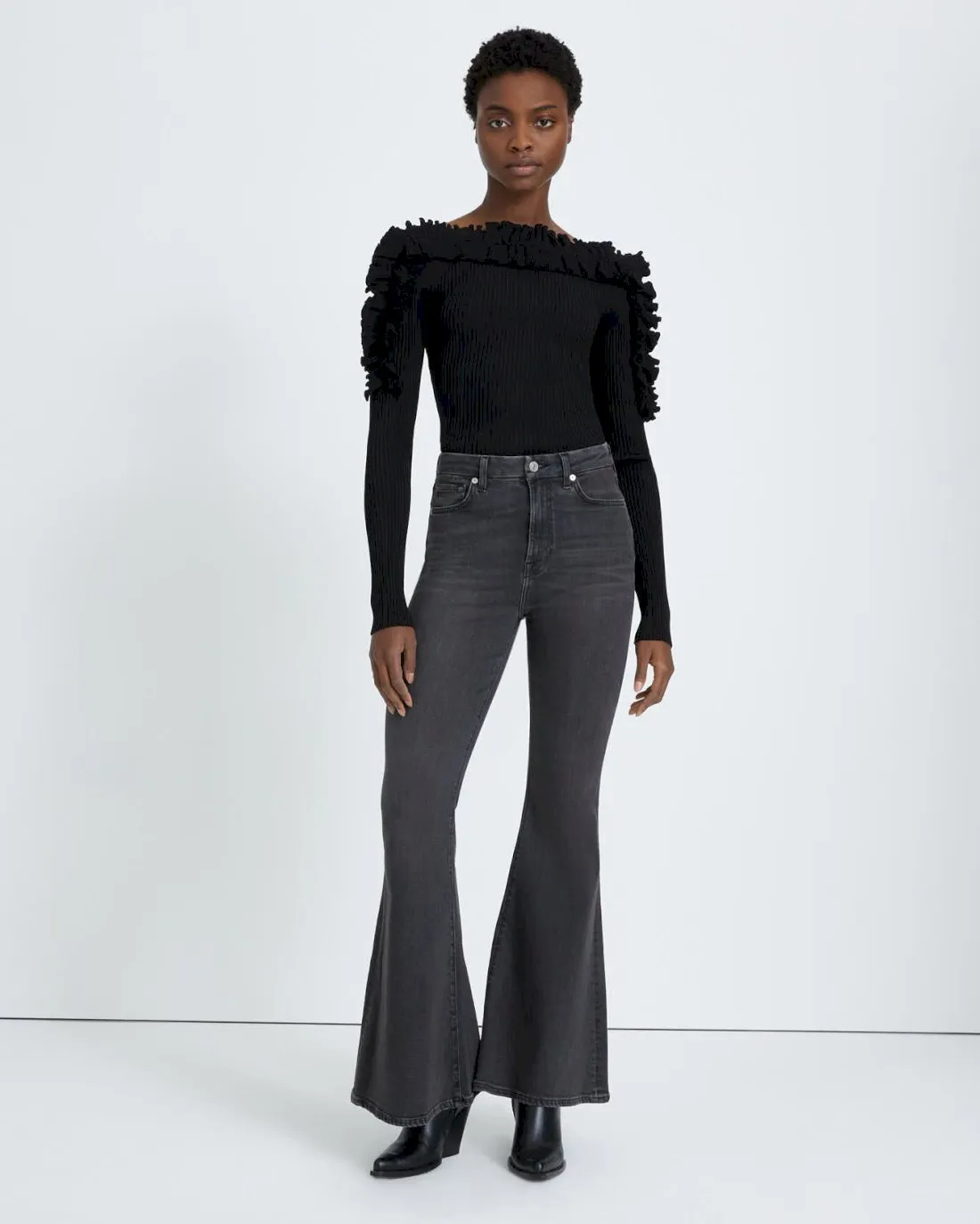 Mega Flare Jean in Belle sold by 7 For All Mankind