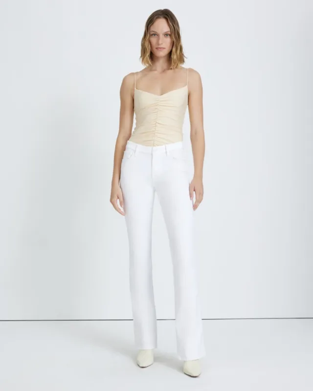 Kimmie Bootcut in Clean White sold by 7 For All Mankind
