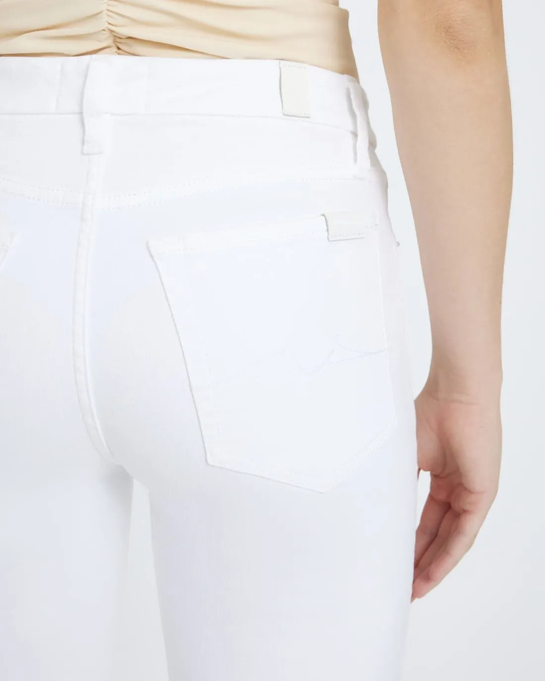 Kimmie Bootcut in Clean White sold by 7 For All Mankind product image thumbnail 2
