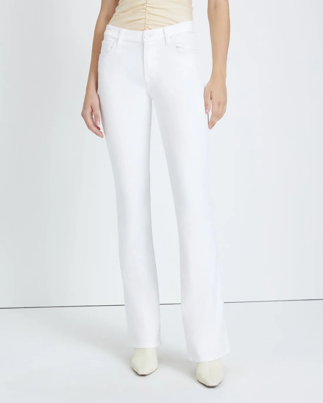 Kimmie Bootcut in Clean White sold by 7 For All Mankind product image thumbnail 3