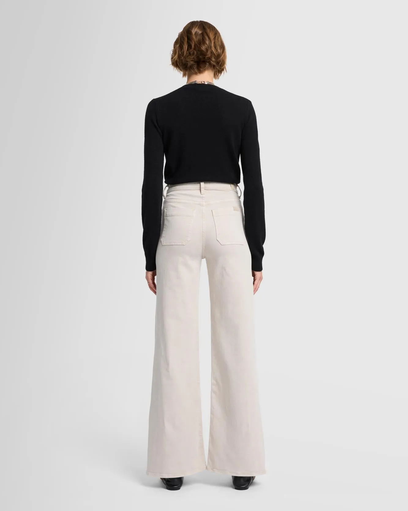 Ultra High Rise Jo in Sand sold by 7 For All Mankind product image thumbnail 4