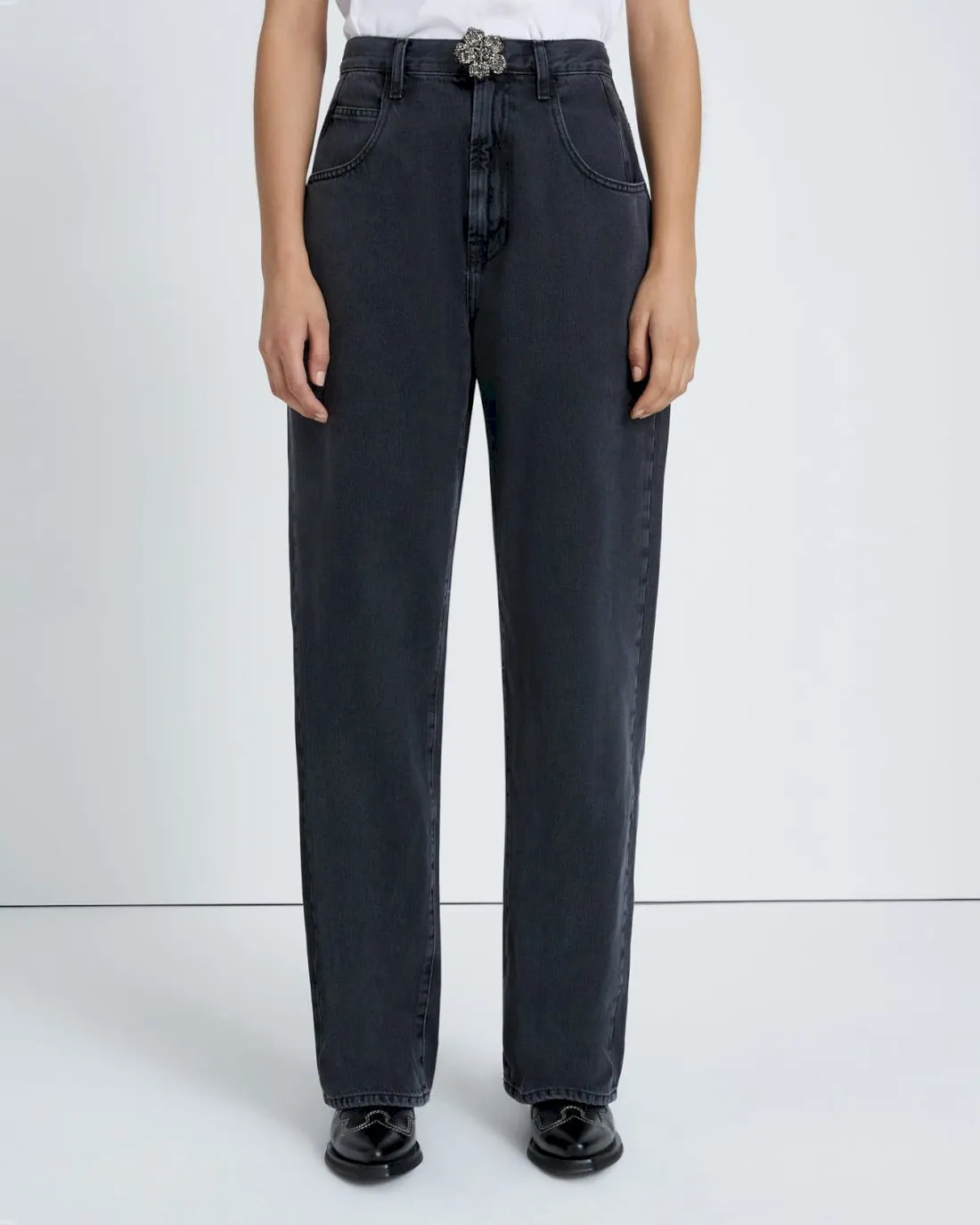 The Jennifer 90's Baggy Jean in Night Iris sold by 7 For All Mankind product image thumbnail 3