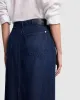 Denim Lustre Midi Skirt in Stormy sold by 7 For All Mankind
