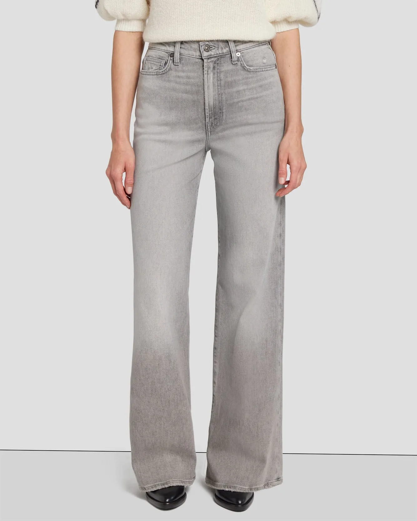 Luxe Vintage Ultra High Rise Jo in Imprint sold by 7 For All Mankind product image thumbnail 2