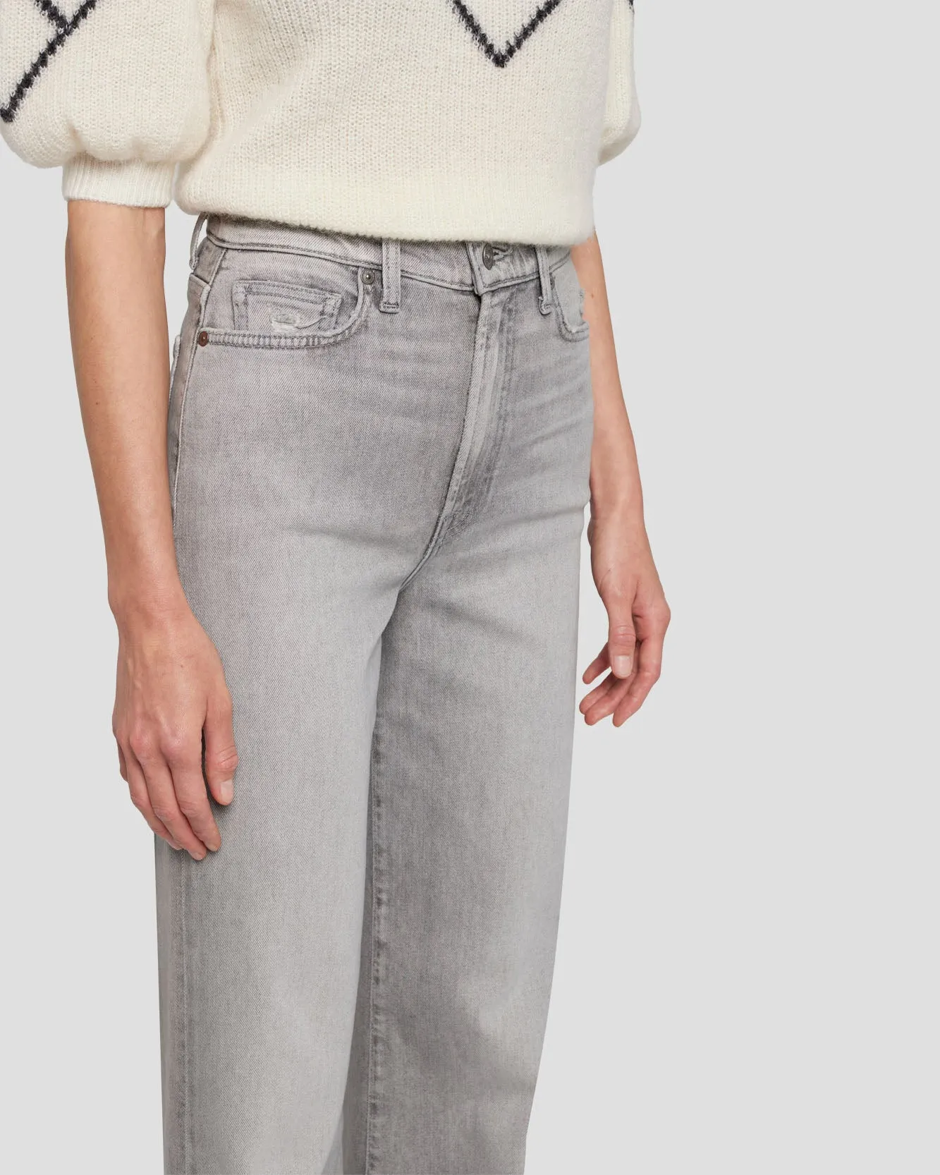 Luxe Vintage Ultra High Rise Jo in Imprint sold by 7 For All Mankind product image thumbnail 3