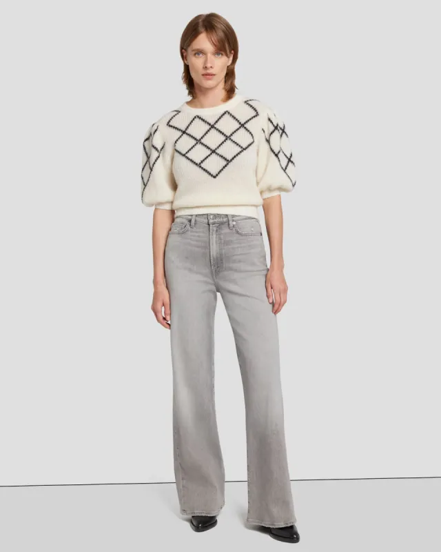 Luxe Vintage Ultra High Rise Jo in Imprint sold by 7 For All Mankind