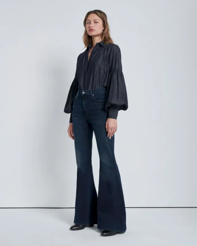 Mega Flare Jean in Sunbeam sold by 7 For All Mankind