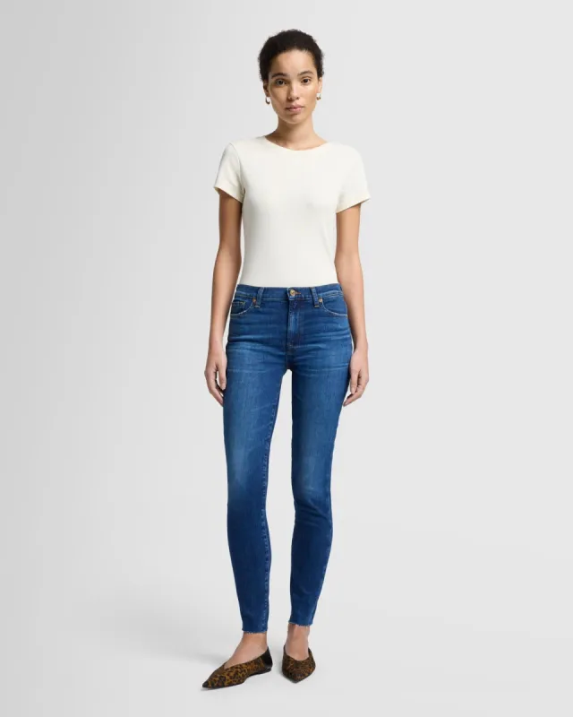 Slim Illusion High Waist Skinny In Highline sold by 7 For All Mankind