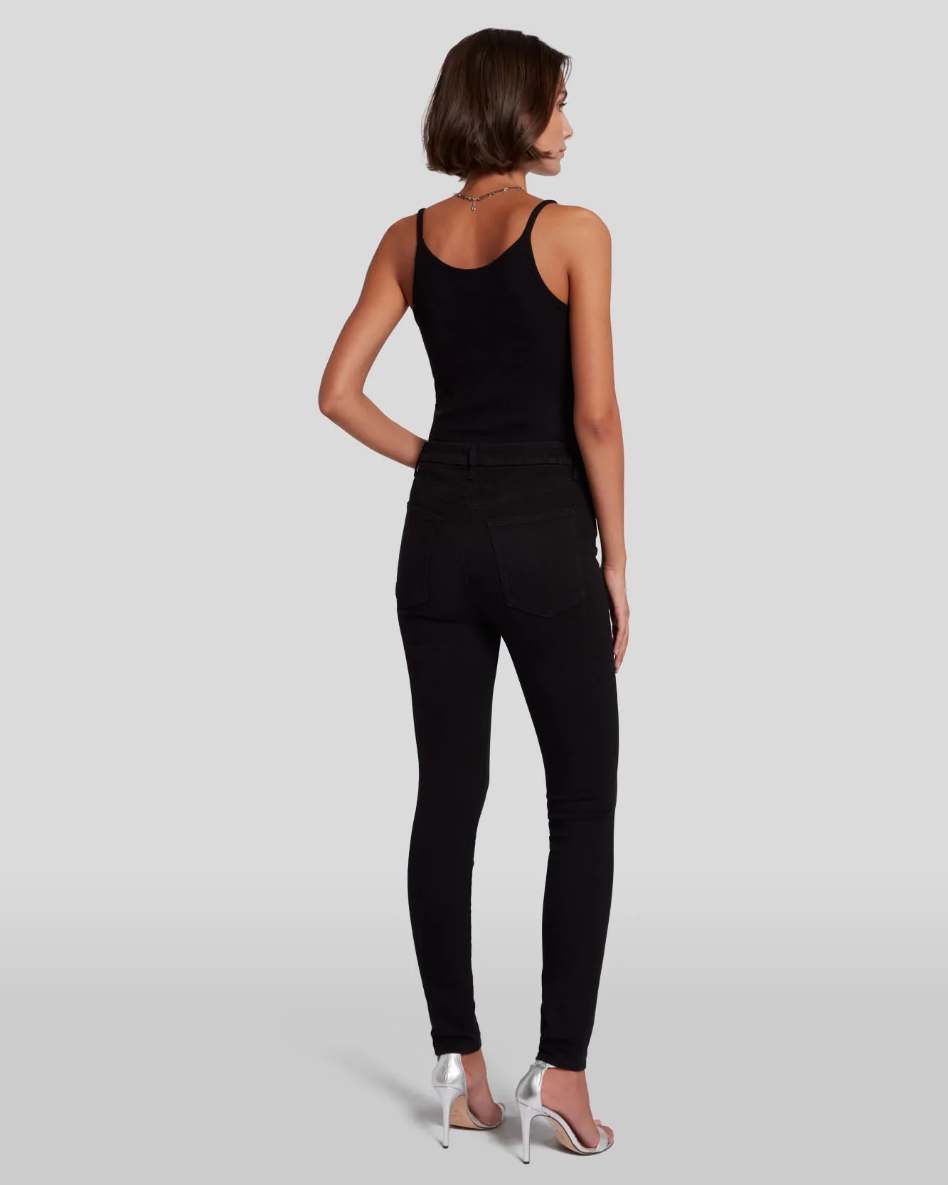 No Filter Ultra High Rise Skinny in Orchid sold by 7 For All Mankind product image thumbnail 4