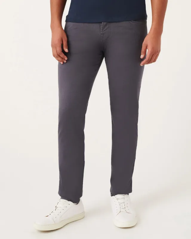Luxe Sport Paxtyn Skinny in Gunmetal sold by 7 For All Mankind