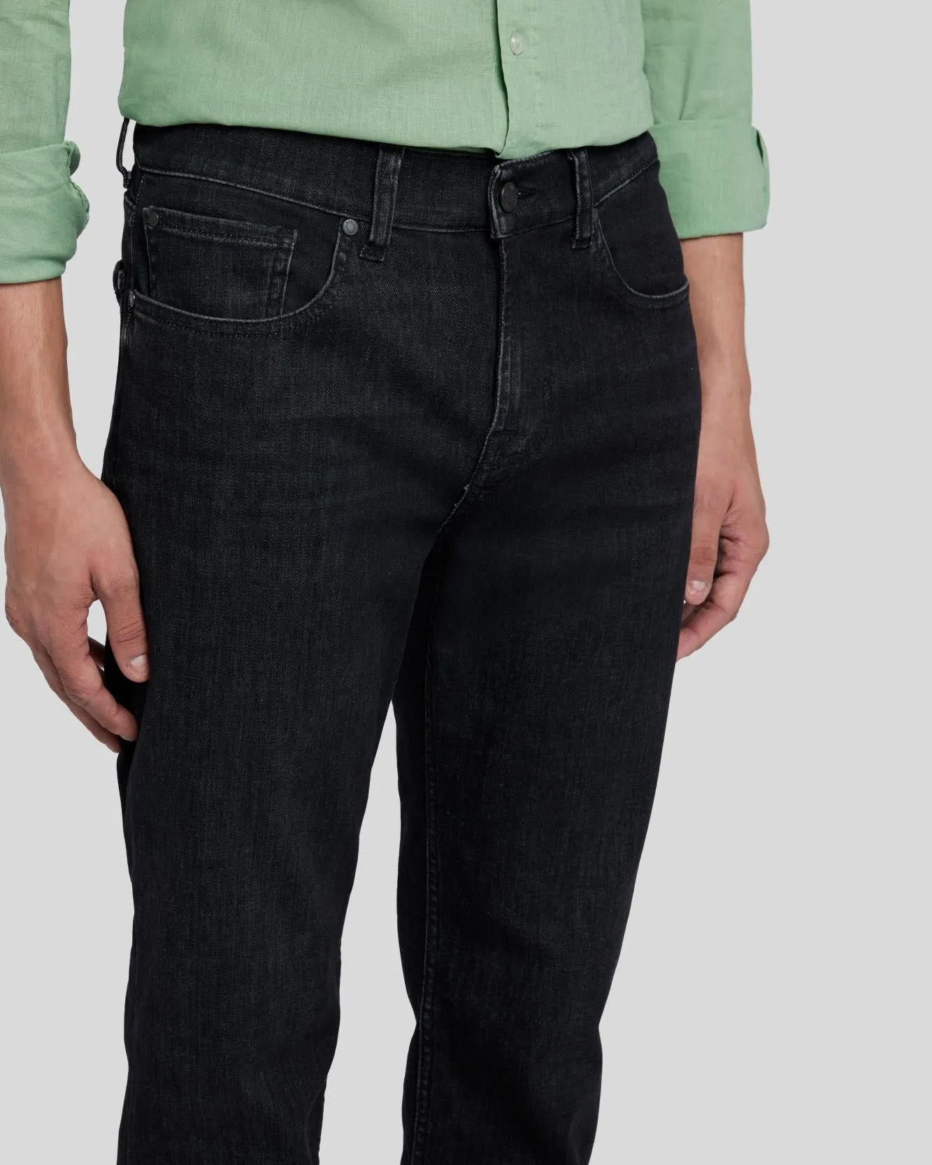 Luxe Performance Slimmy in Ageless sold by 7 For All Mankind product image thumbnail 3