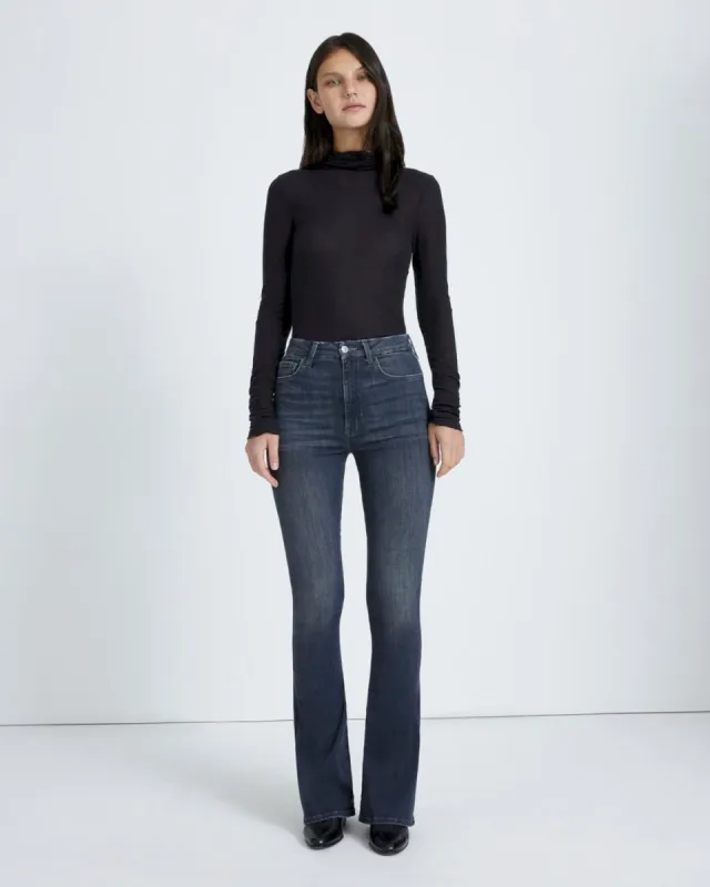 No Filter Ultra High Rise Skinny Bootcut in Edelweiss sold by 7 For All Mankind