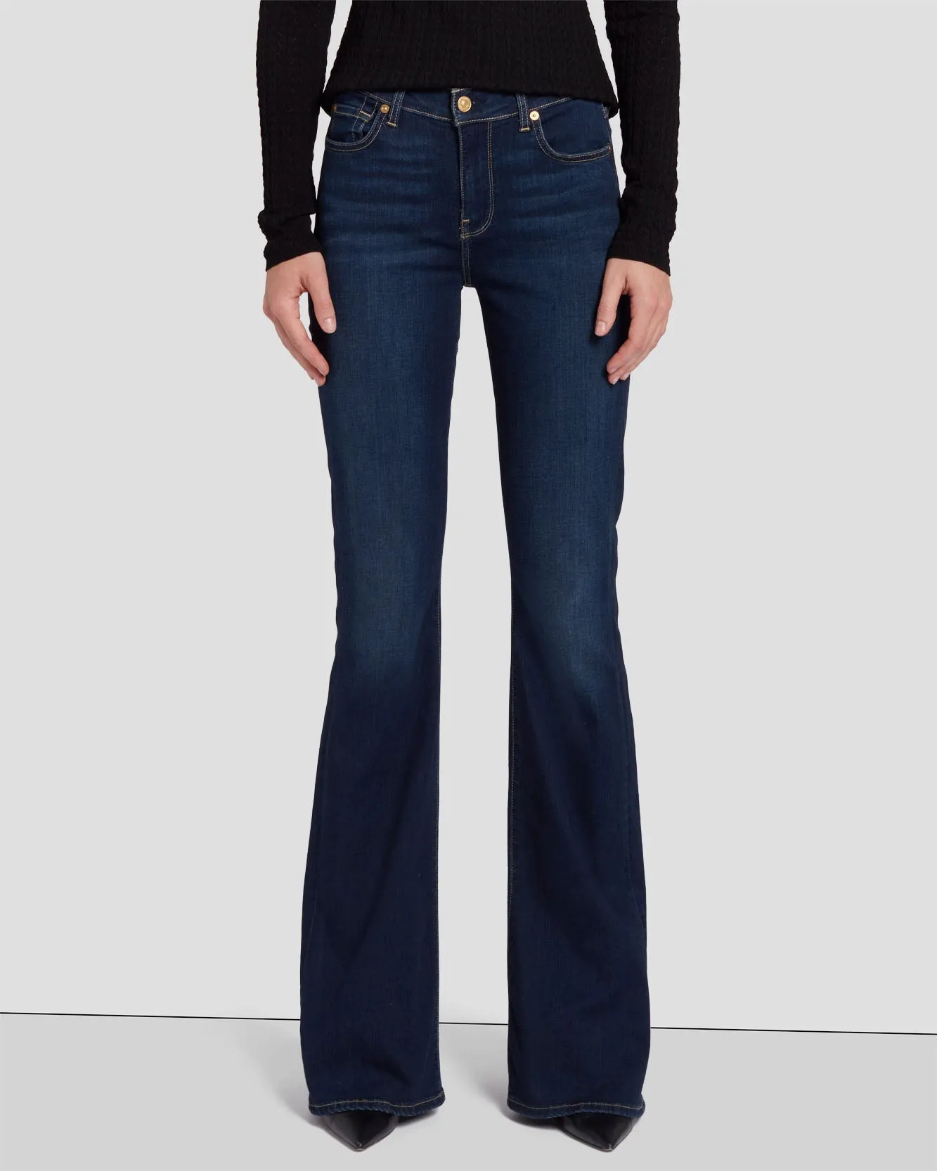 Slim Illusion High Waist Ali in Tried & True sold by 7 For All Mankind product image thumbnail 2