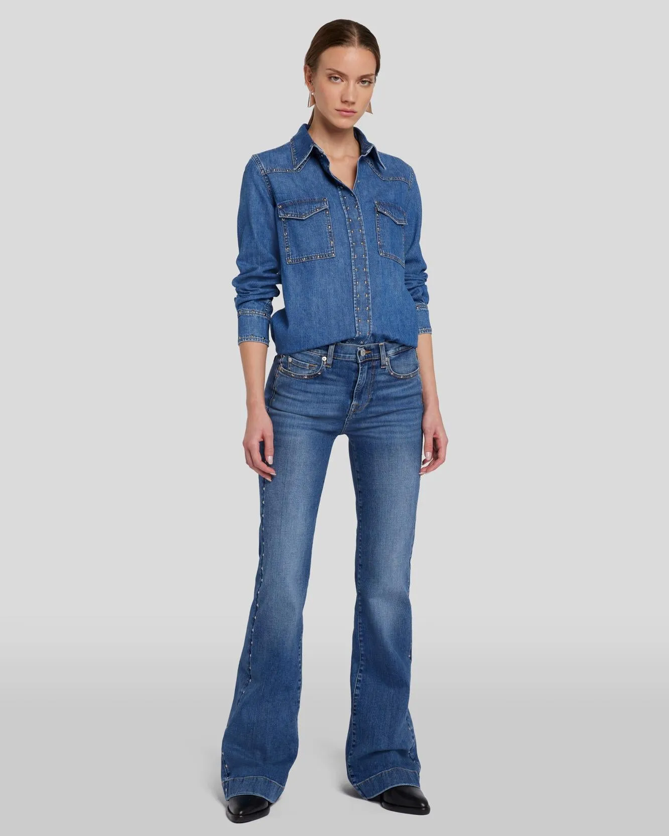 Studded Dojo in Jukebox sold by 7 For All Mankind