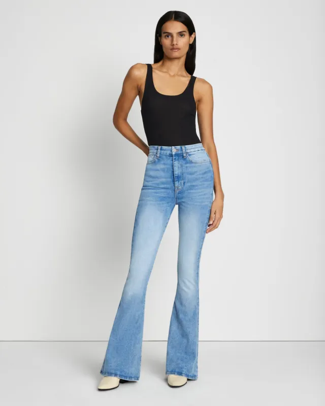 No Filter Ultra High Rise Skinny Flare in Merton sold by 7 For All Mankind