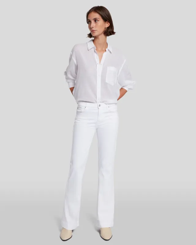 Slim Illusion Tailorless Dojo in Luxe White sold by 7 For All Mankind