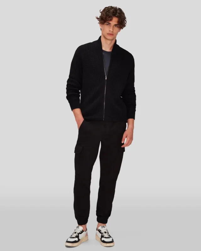 Travel Chino in Black sold by 7 For All Mankind