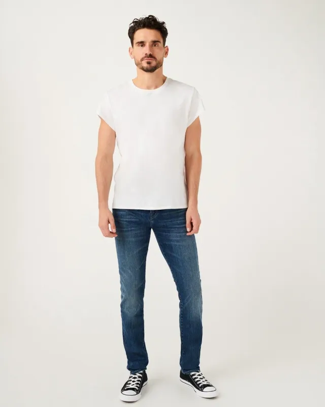 Airweft Paxtyn Skinny in Flash sold by 7 For All Mankind
