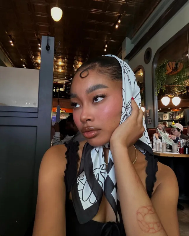 CHECKERED SCARF sold by 8 Other Reasons