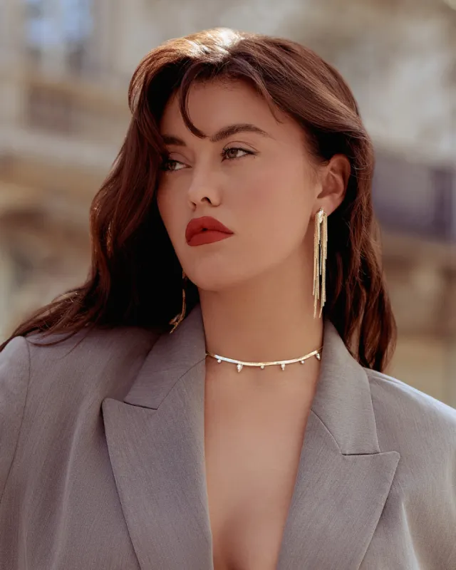 FRINGE STATEMENT EARRING sold by 8 Other Reasons