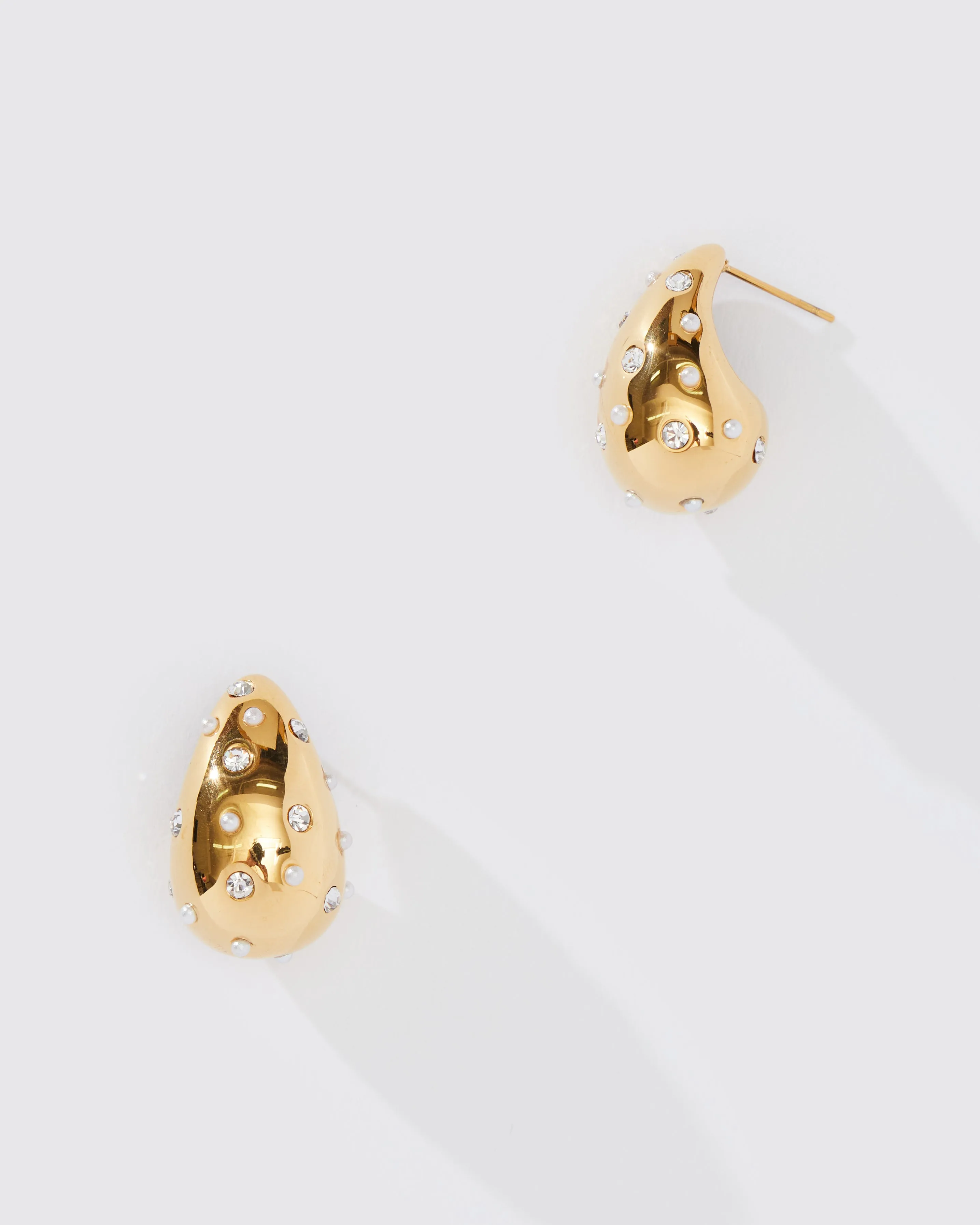 SPECKLED TEARDROP EARRING sold by 8 Other Reasons product image thumbnail 2