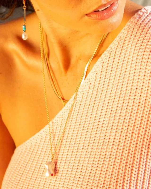 CHAIN LAYERED NECKLACE sold by 8 Other Reasons