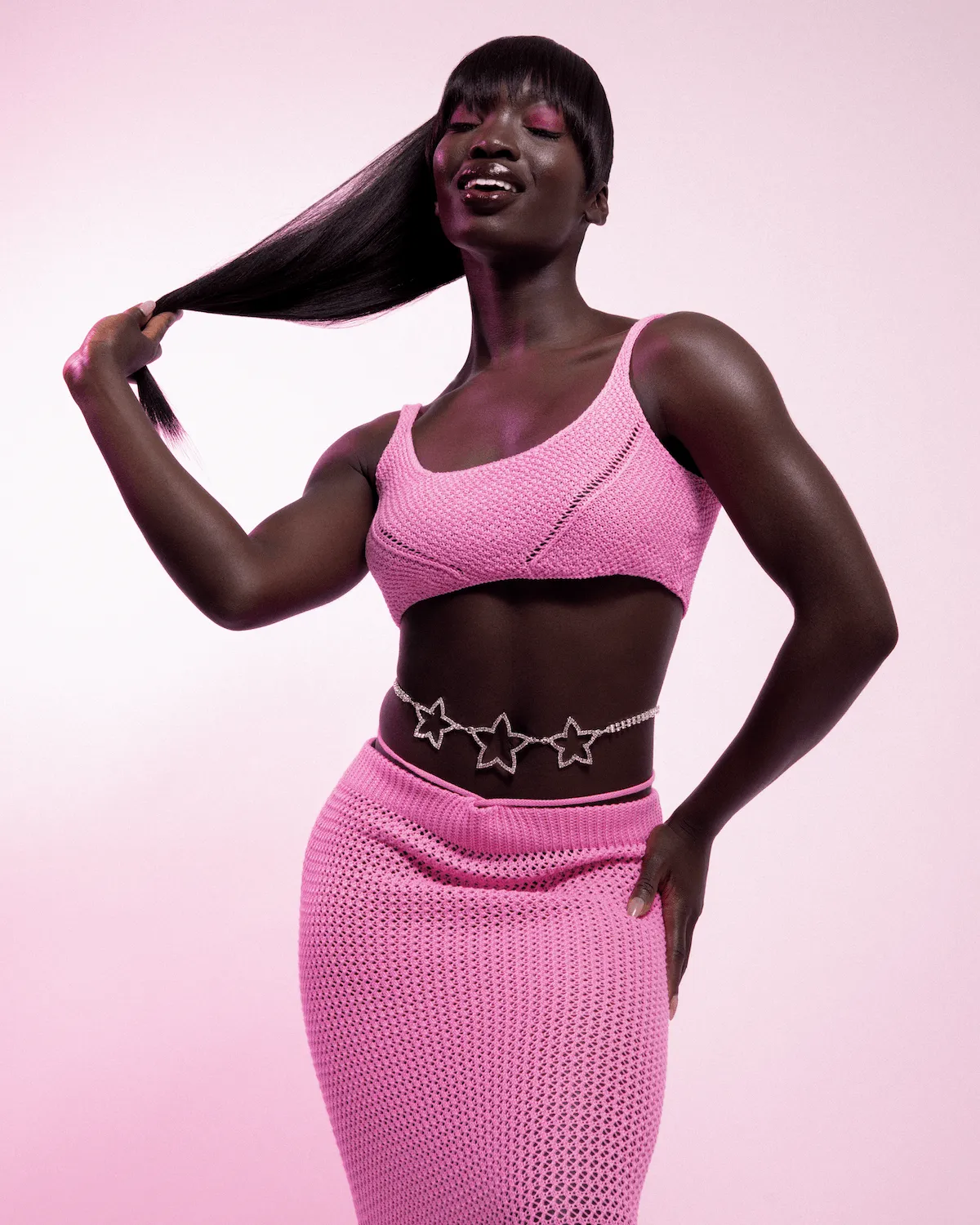 DIAMANTE STAR BELLY CHAIN sold by 8 Other Reasons