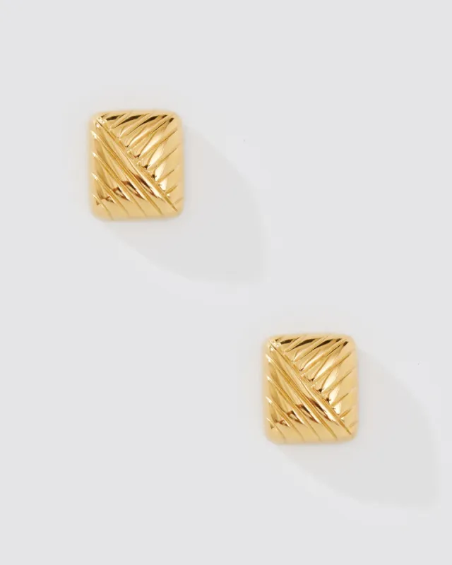 SQUARE STUD EARRING sold by 8 Other Reasons