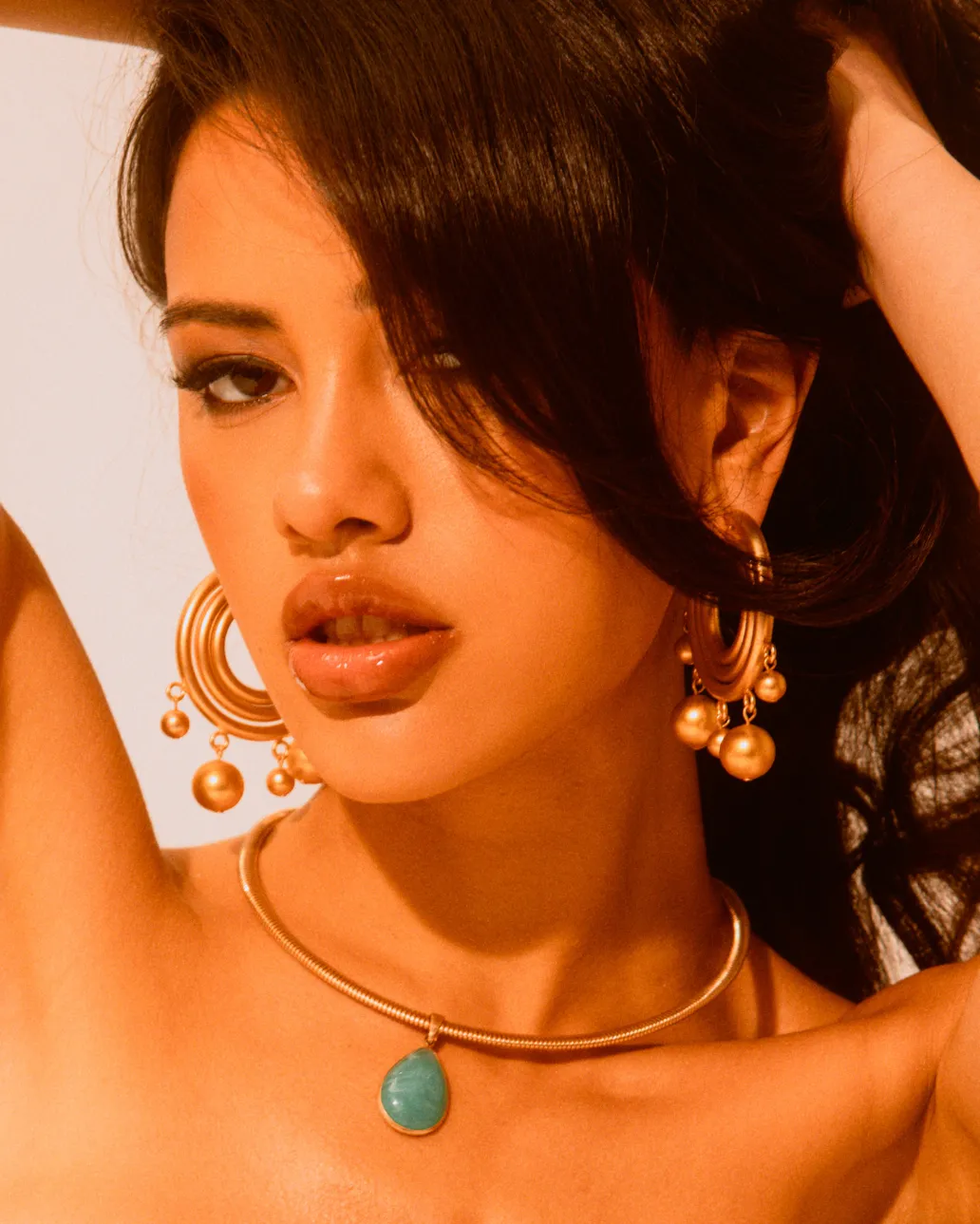 DRIPPING GOLD HOOP sold by 8 Other Reasons