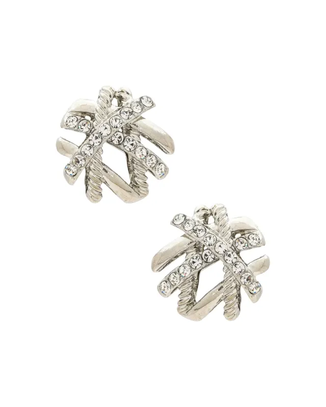 WOVEN STUD EARRING sold by 8 Other Reasons