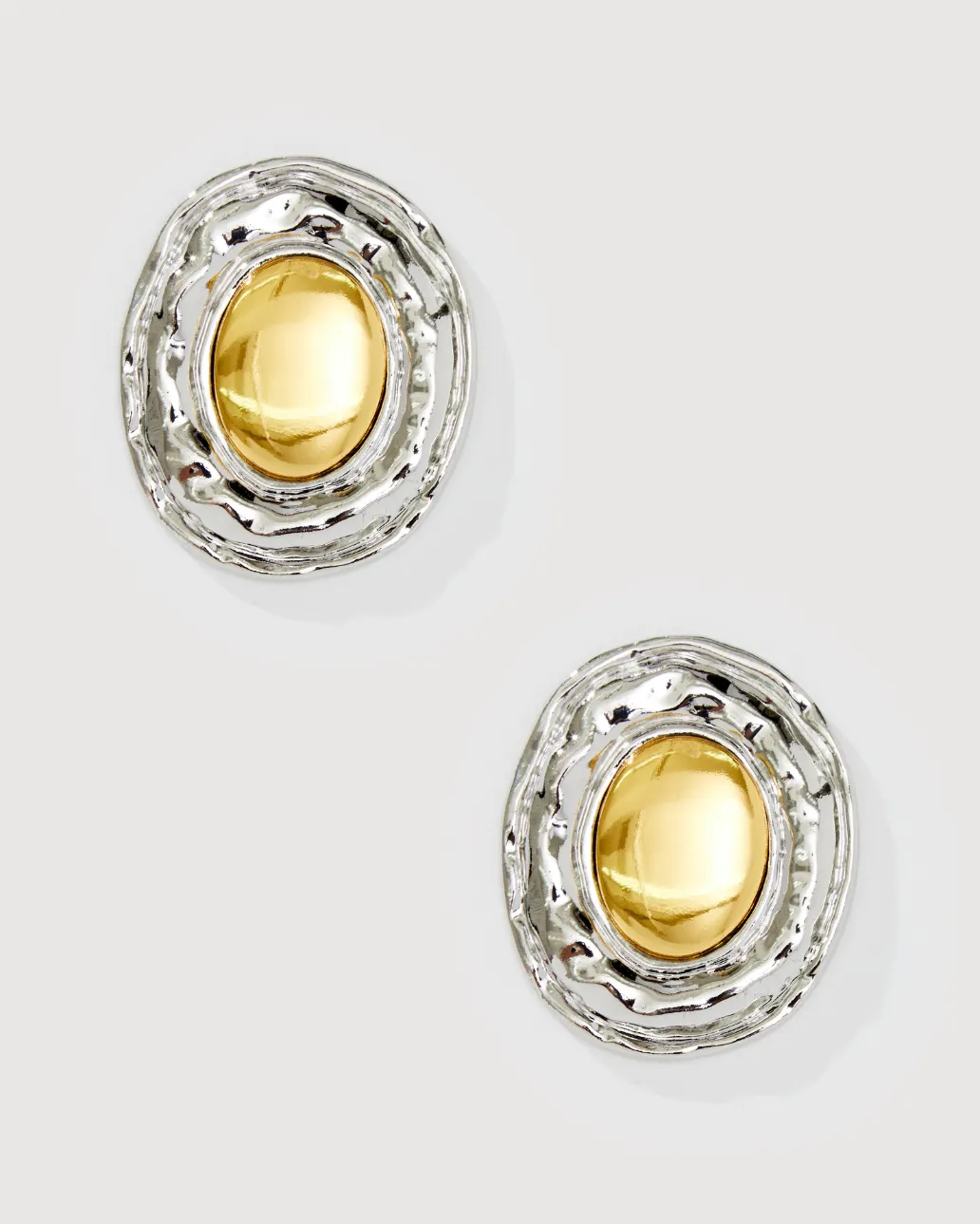 TWO-TONED STATEMENT EARRING sold by 8 Other Reasons