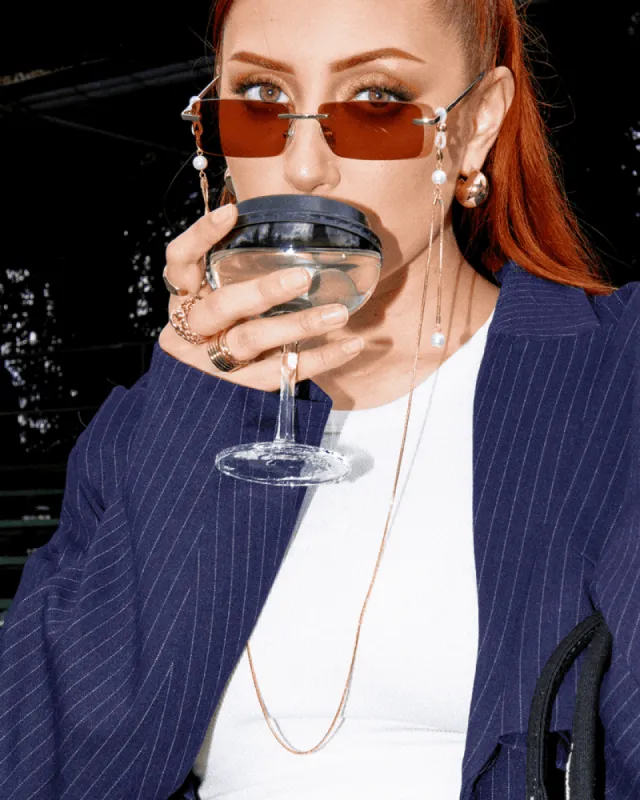 PEARL & CHAIN SUNGLASSES CHAIN sold by 8 Other Reasons