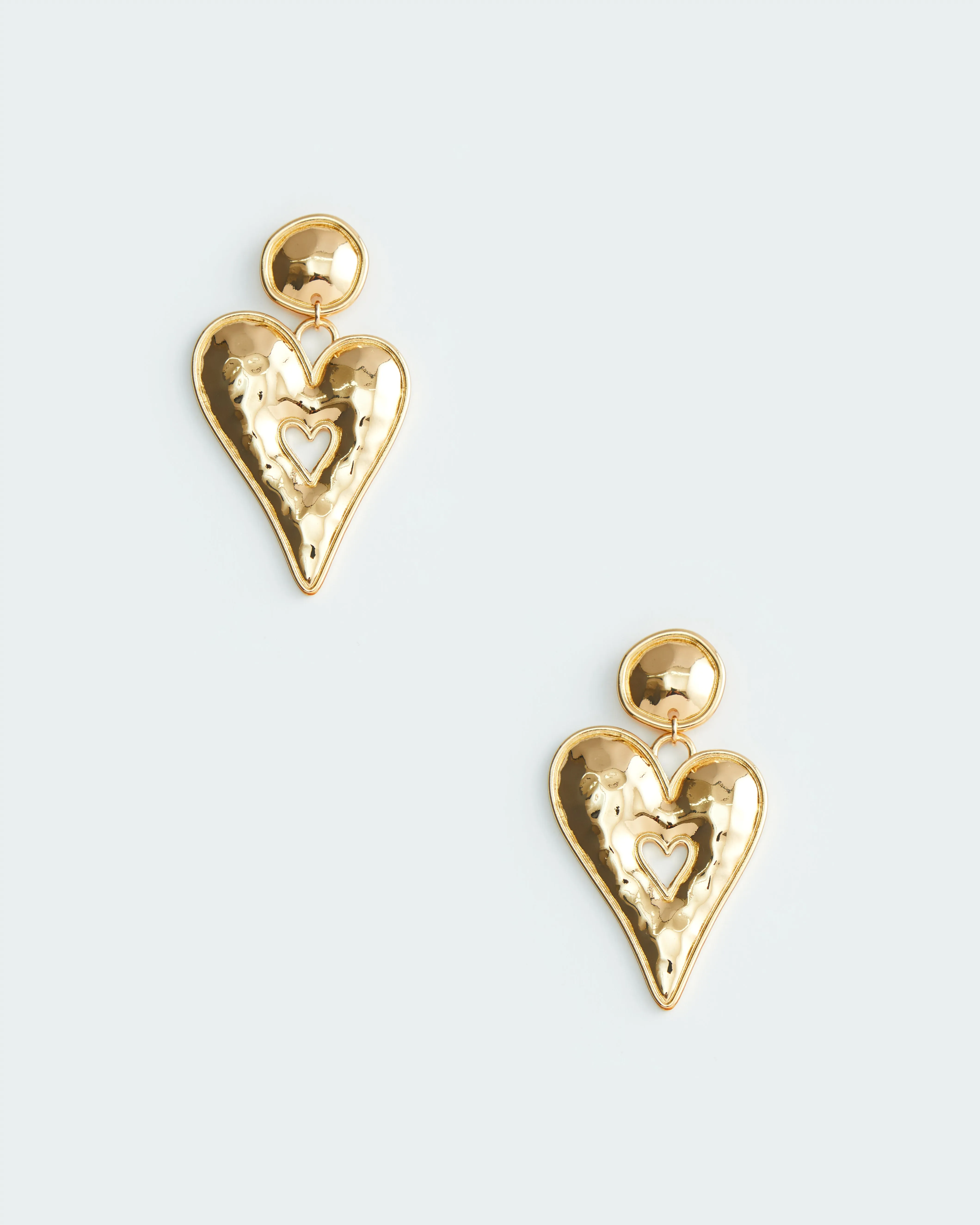 HEART OF GOLD EARRING sold by 8 Other Reasons product image thumbnail 2