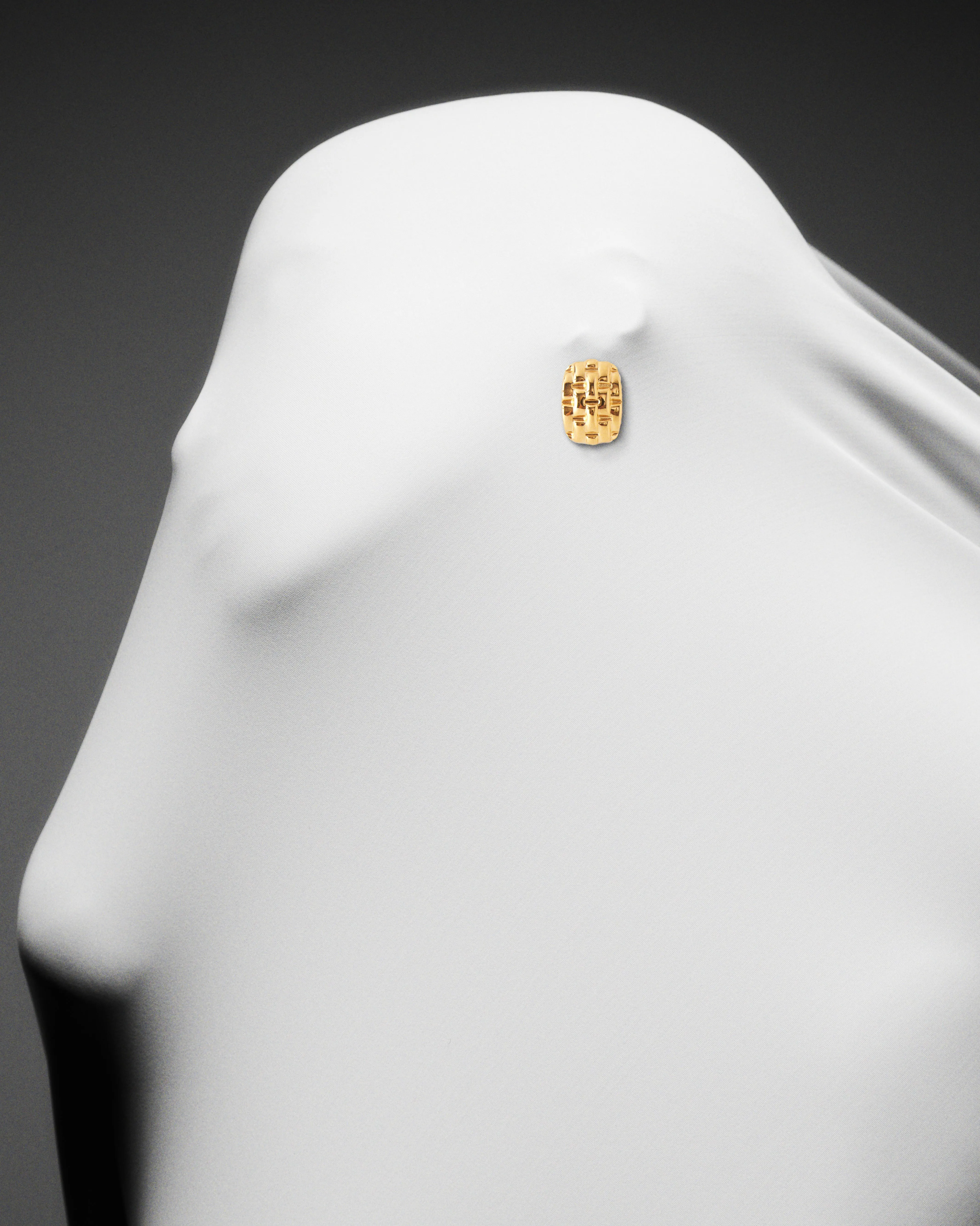 WOVEN STUD EARRING sold by 8 Other Reasons product image thumbnail 2