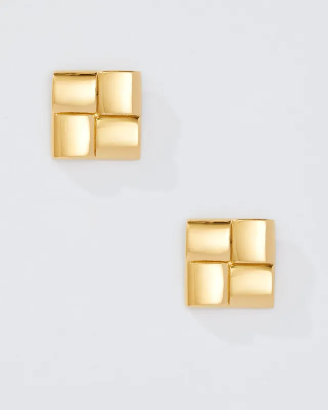 CHECKERED EARRING sold by 8 Other Reasons