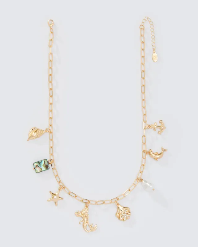 UNDER THE SEA CHARM NECKLACE sold by 8 Other Reasons