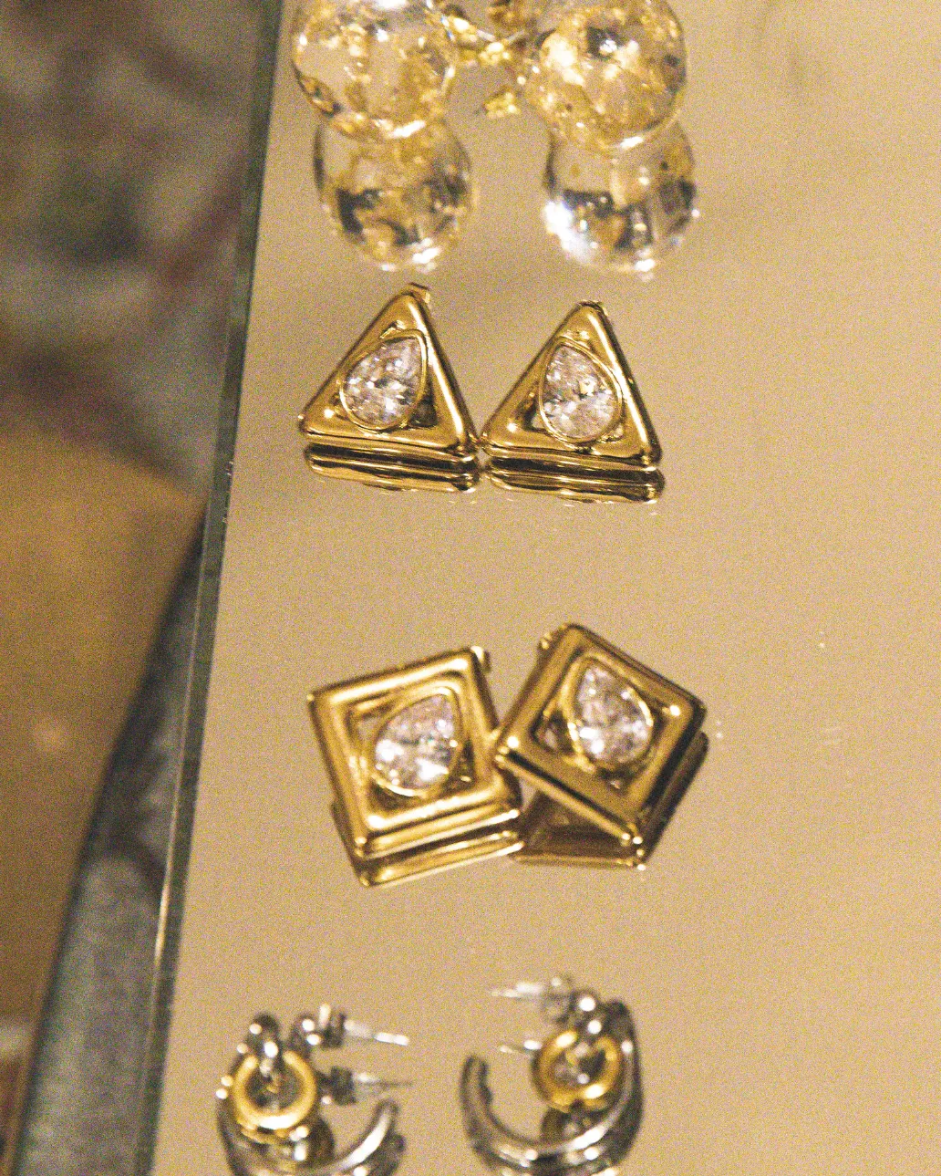 SOLIDITY STUD EARRING sold by 8 Other Reasons