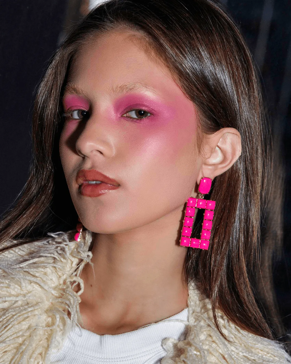 COLOR POP SQUARE EARRING sold by 8 Other Reasons product image thumbnail 2