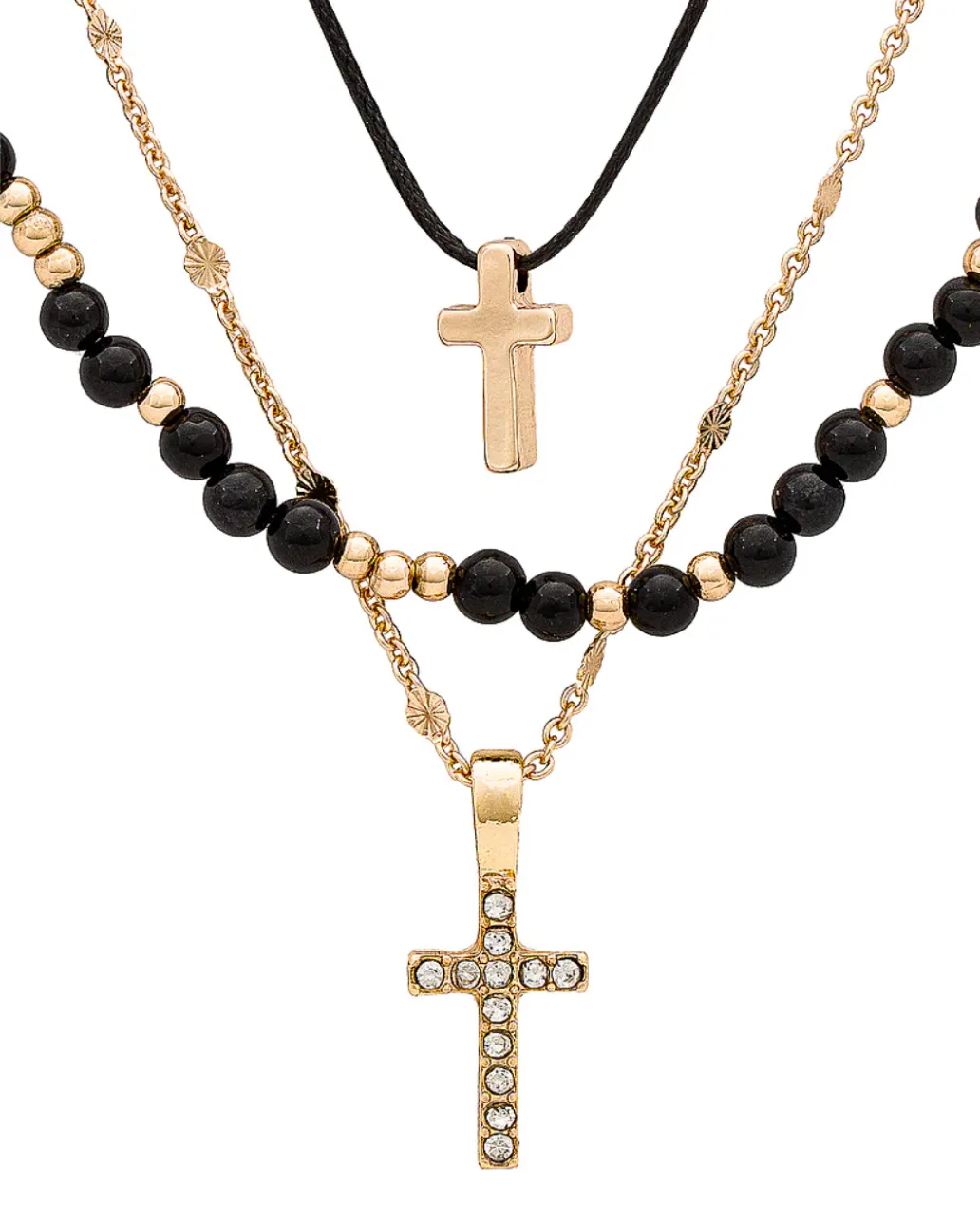 CROSS LAYERED NECKLACE sold by 8 Other Reasons product image thumbnail 2