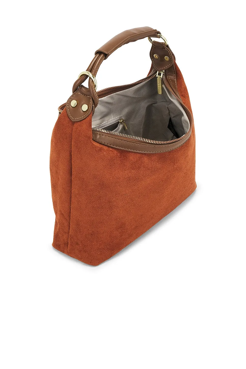 SUEDE TOP HANDLE BAG sold by 8 Other Reasons product image thumbnail 5