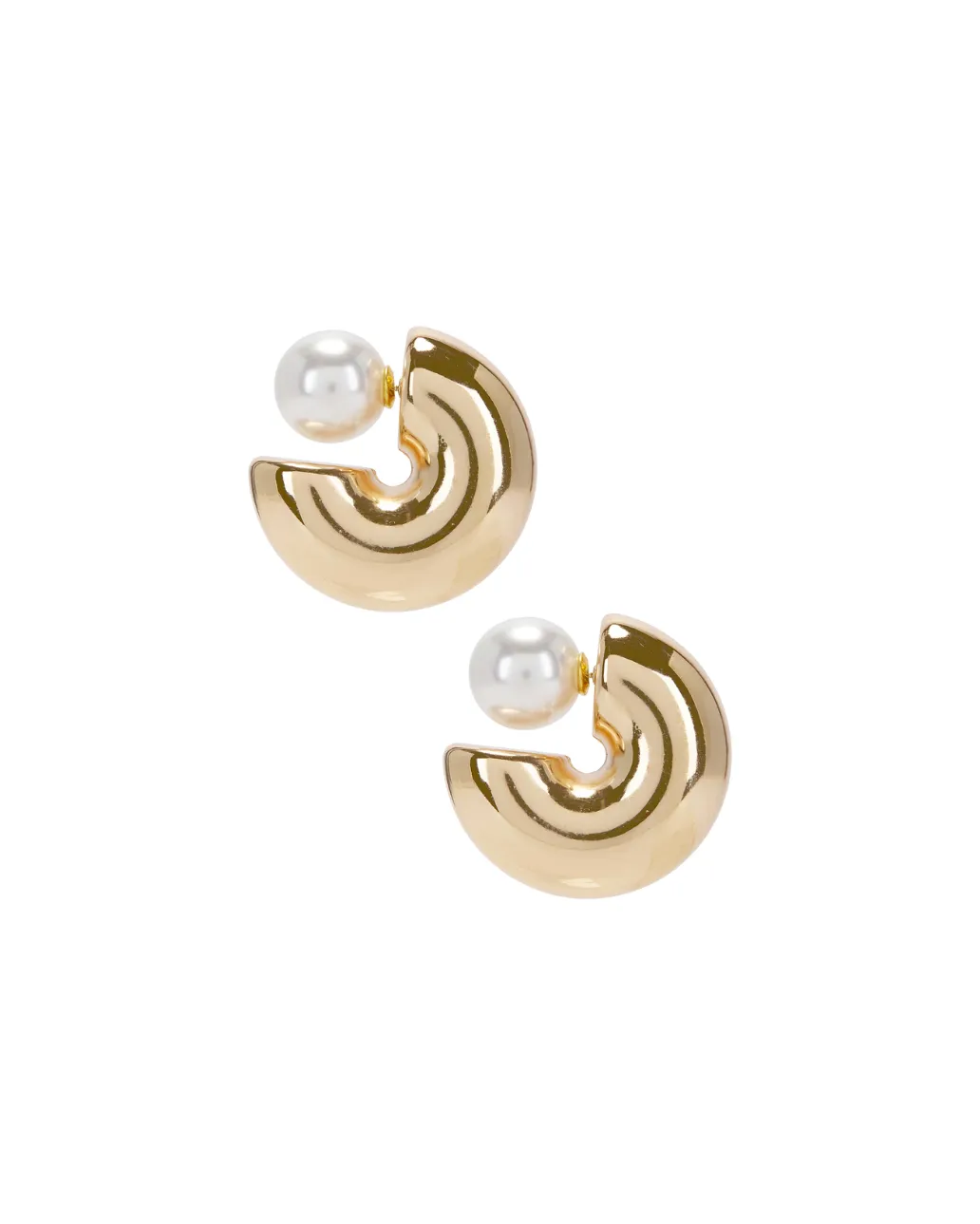 PEARL HUGGIE EARRING sold by 8 Other Reasons product image thumbnail 2
