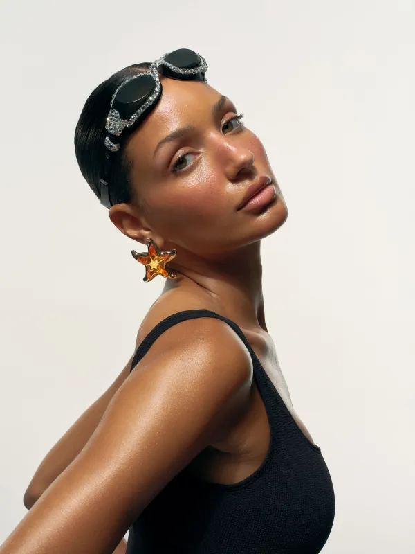 AQUAMARINE EARRING sold by 8 Other Reasons